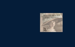 Dolly Tea Party web slider
