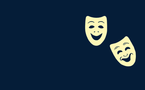 TheaterMasksSimpleYellowSlider